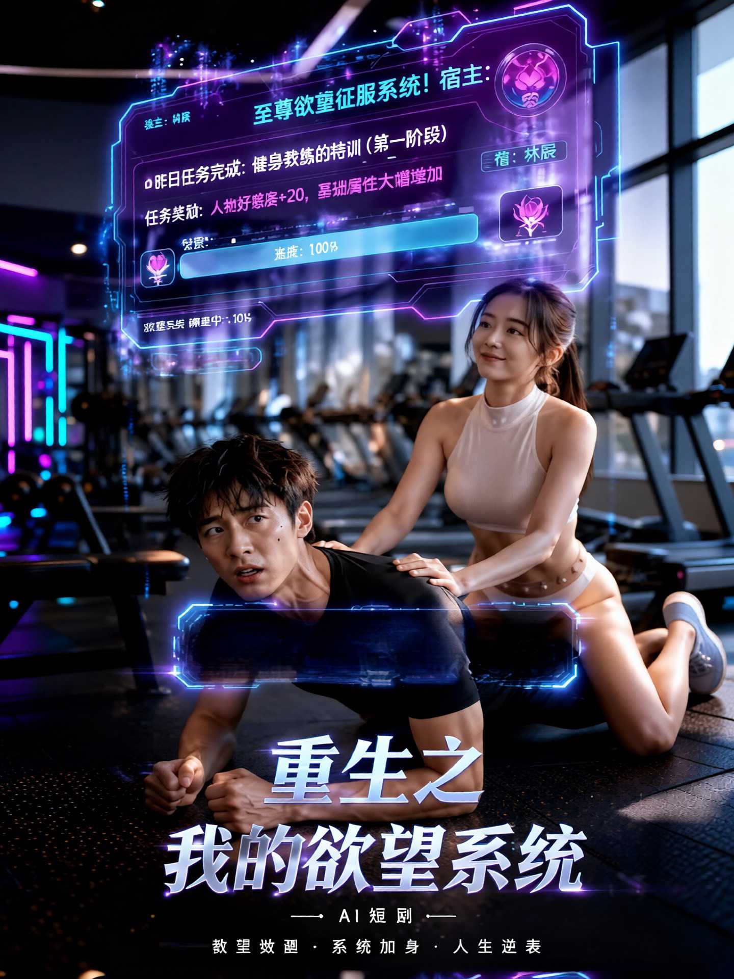 【AI成人短】重生之我的欲望系统