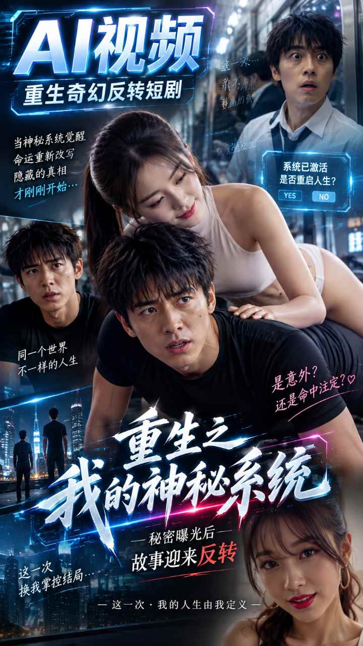 【AI成人视频】重生之我的神秘系统 秘密曝光后故事迎来反转