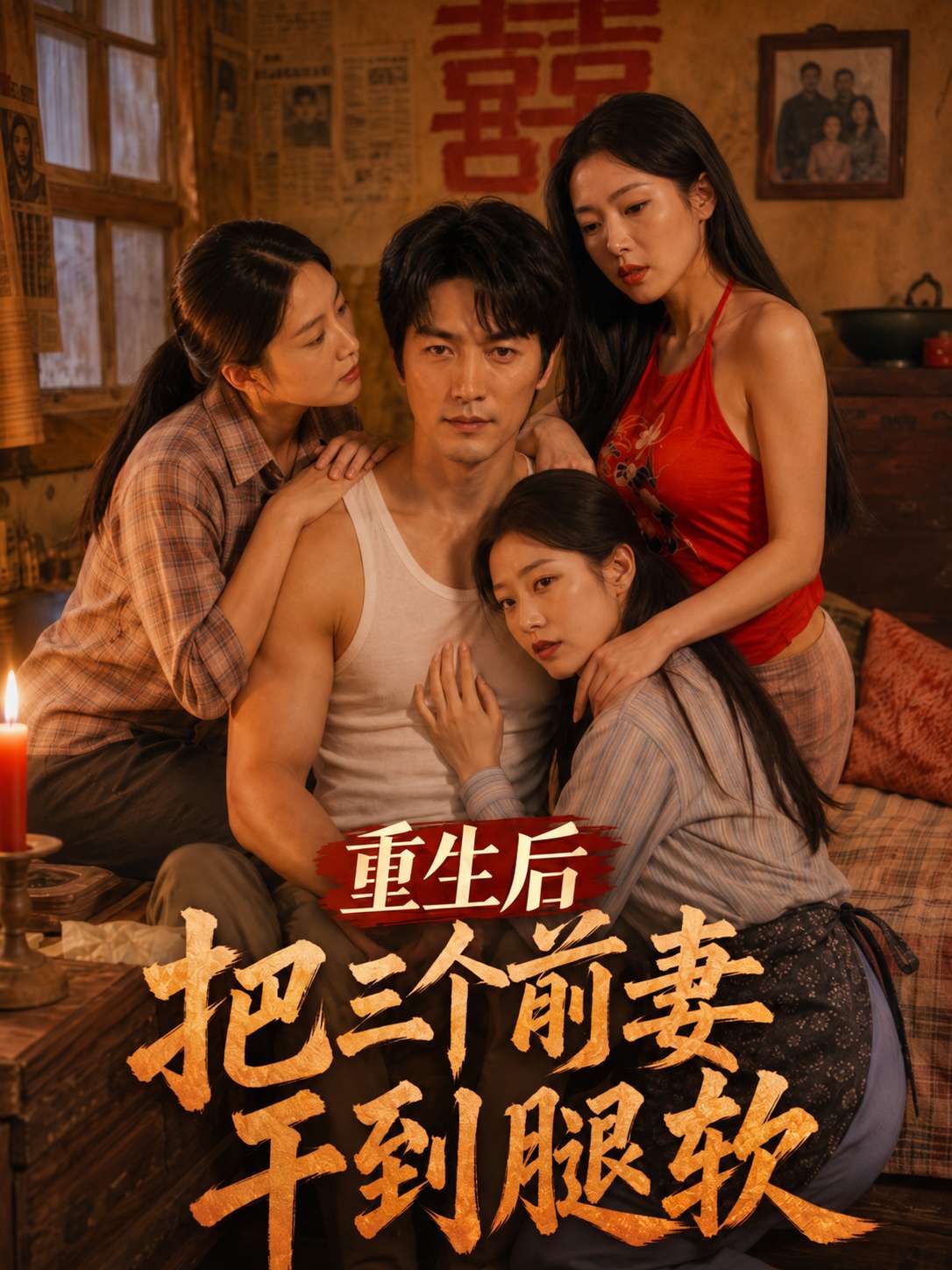 【AI成人短】重生后把三个前妻干到腿软