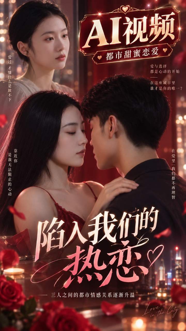 【AI成人视频】陷入我们的热恋 三人之间的都市情感关系逐渐升温