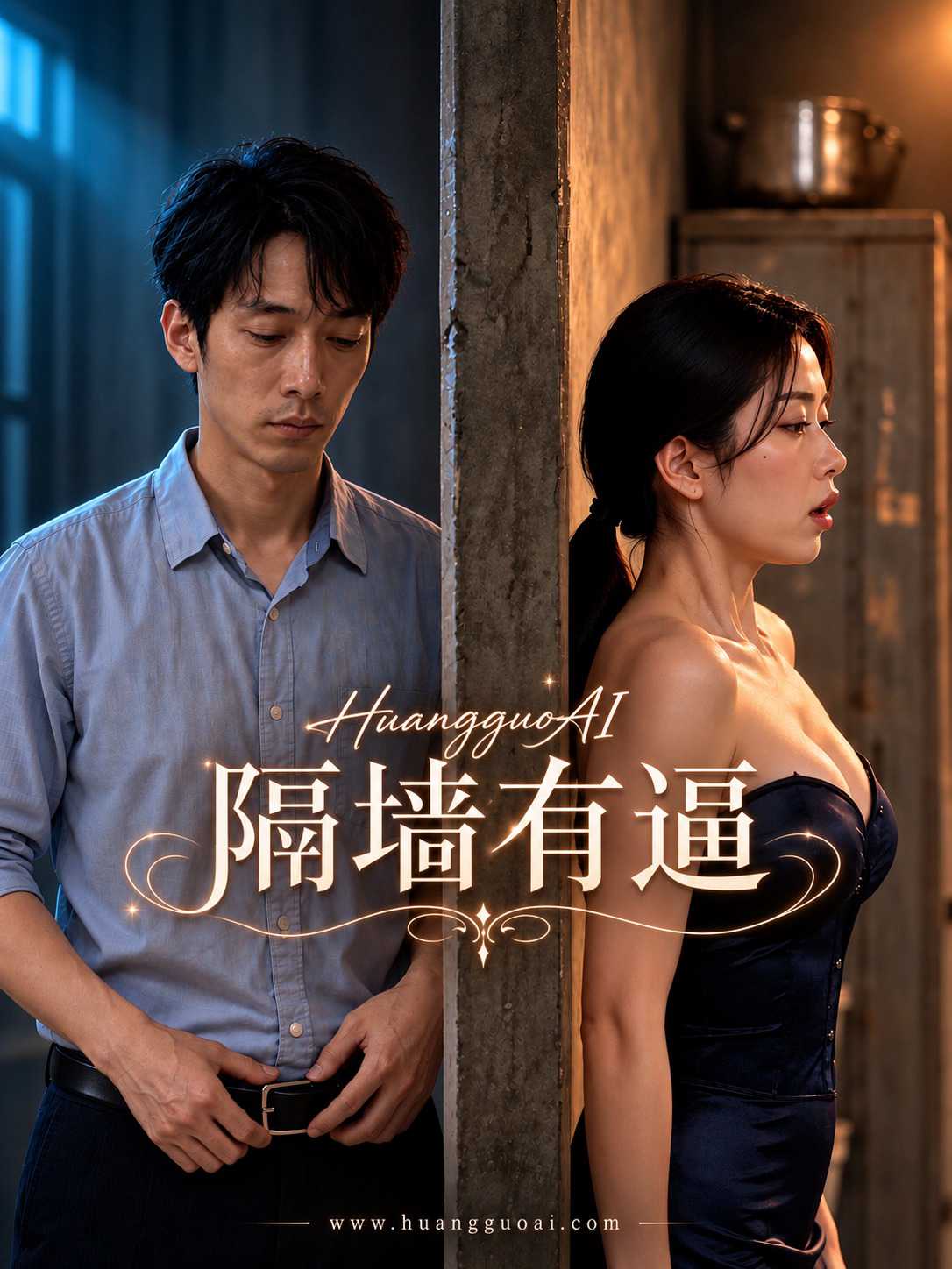 【AI成人短剧】隔墙有逼