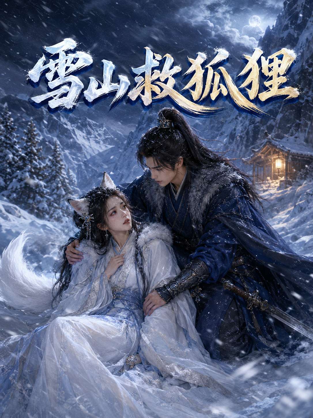 【AI成人短】雪山救狐狸
