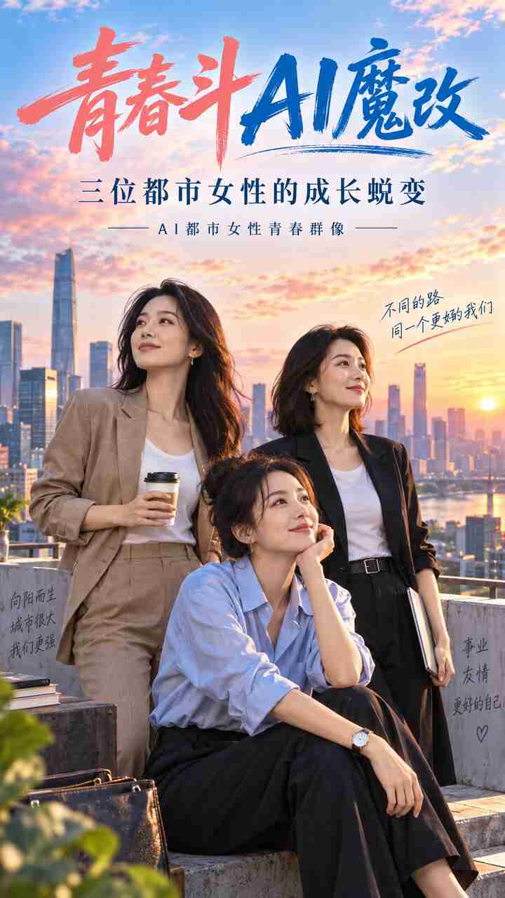 【AI成人视频】青春斗 三位都市女性的成长蜕变