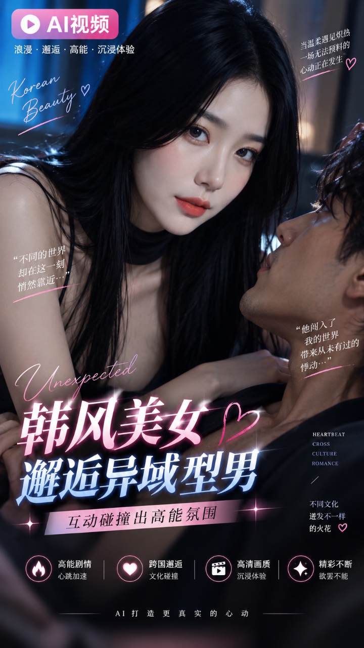 【AI成人视频】韩风美女与BBC黑鬼大战 巨屌口交深喉大黑嫩逼