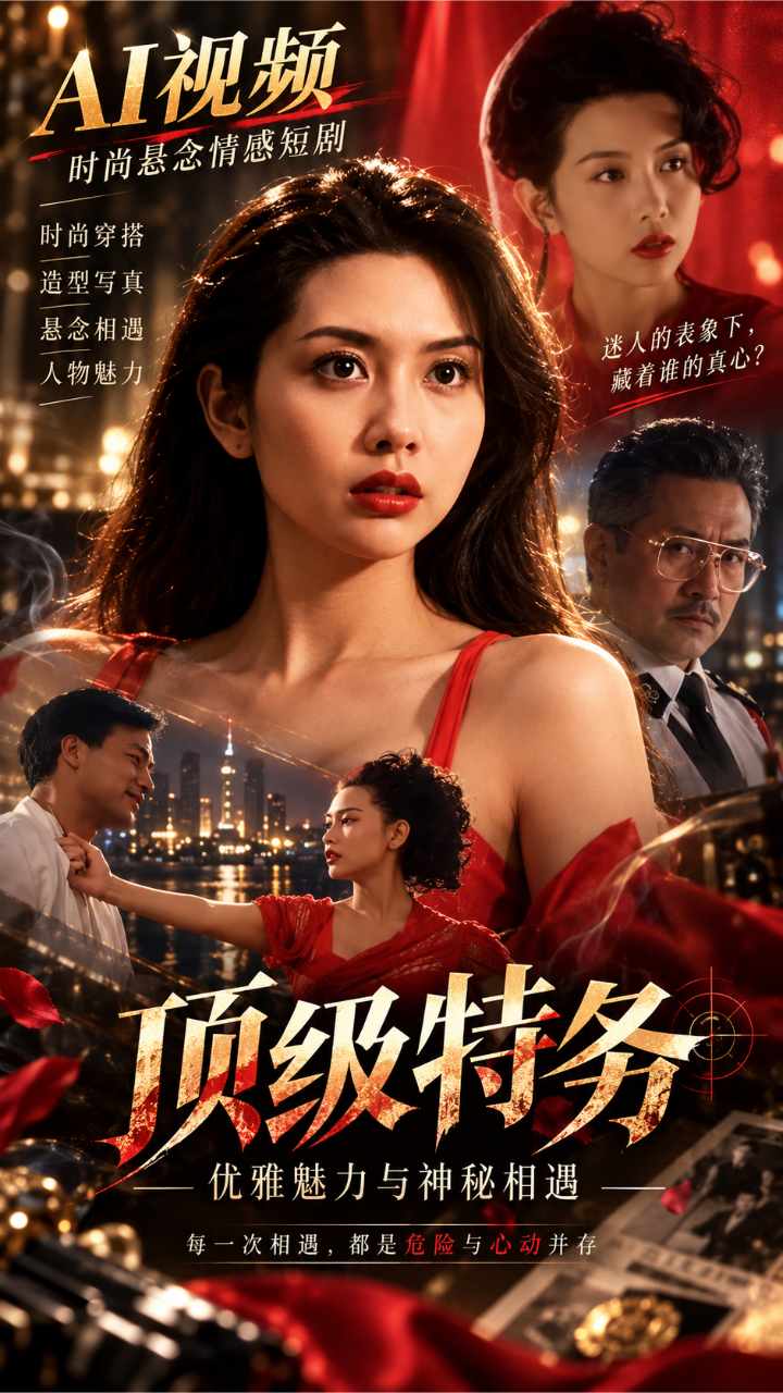 【AI成人视频】顶级特务 优雅魅力与神秘相遇
