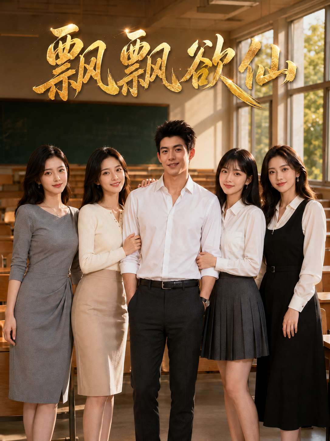 【AI成人短】飘飘欲仙：富二代征服校园母狗