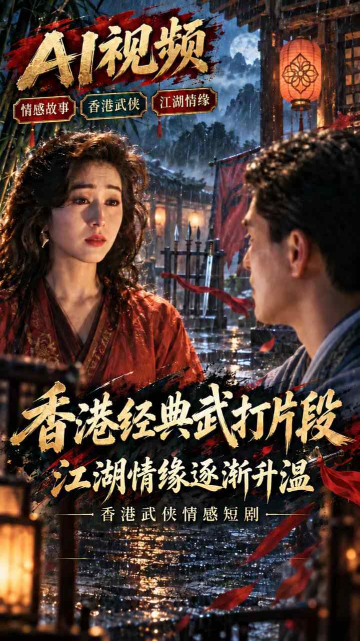 【AI成人视频】香港经典武打片段 江湖情缘逐渐升温