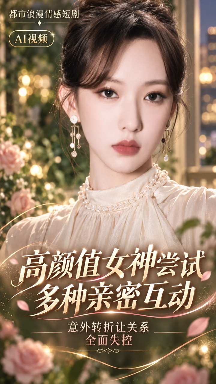 【AI成人视频】高颜值女神尝试多种亲密互动 意外转折让关系全面失控
