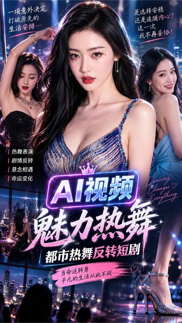 【AI成人视频】魅力热舞 一项意外决定打破原先的生活安排