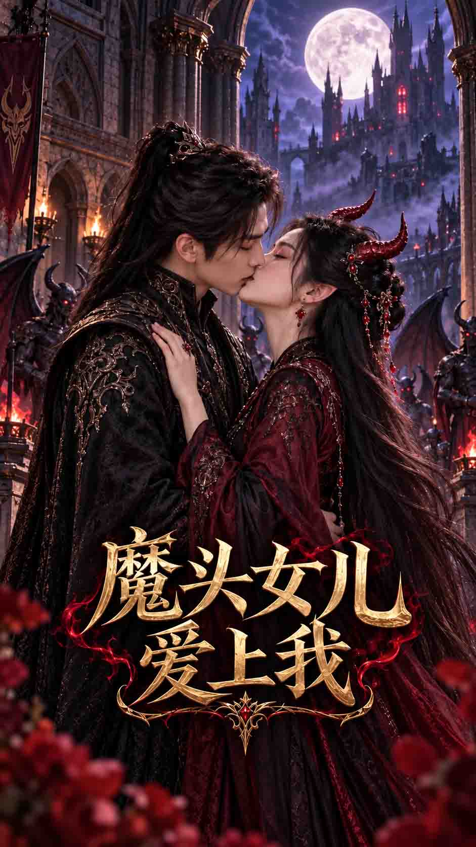 【AI成人短剧】魔头女儿爱上我