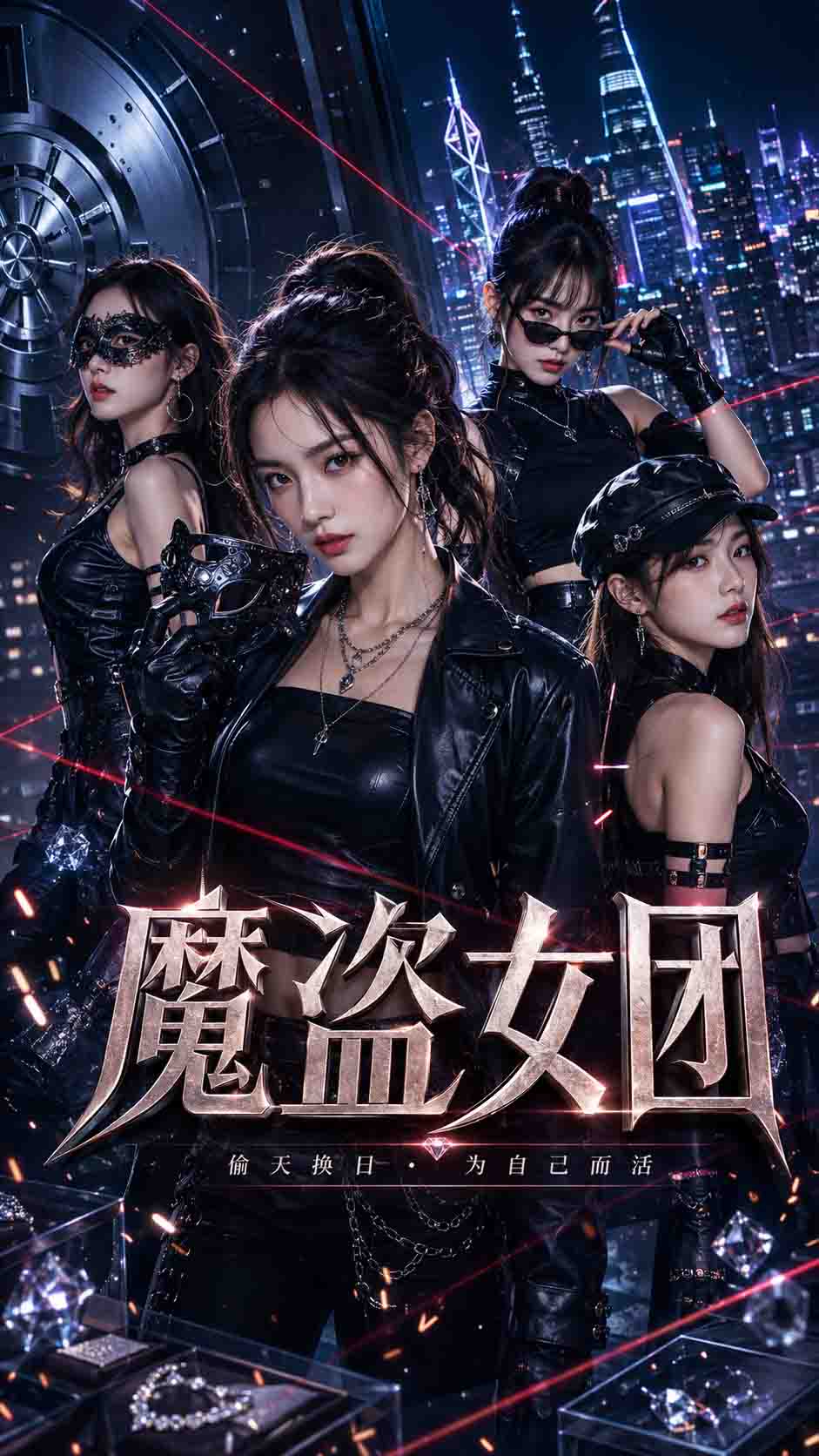 【AI成人短剧】魔盗女团