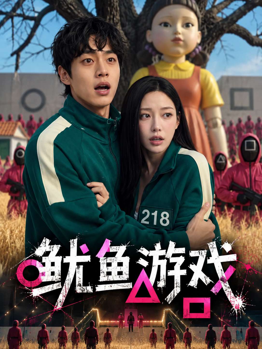 【AI成人短】鱿鱼游戏