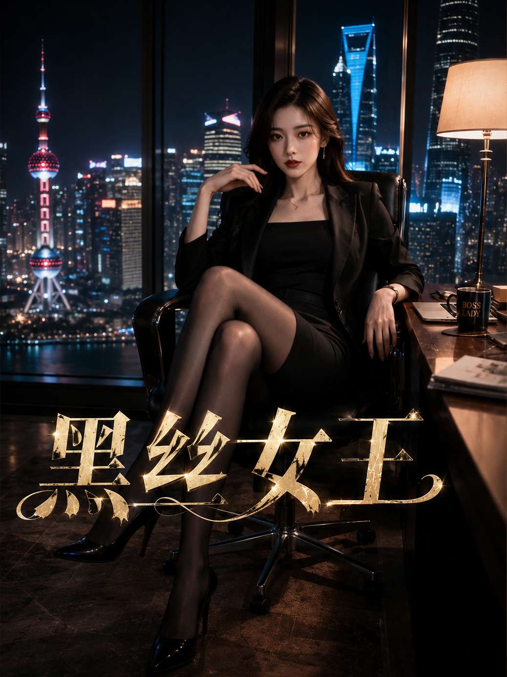 【AI成人短】黑丝女王