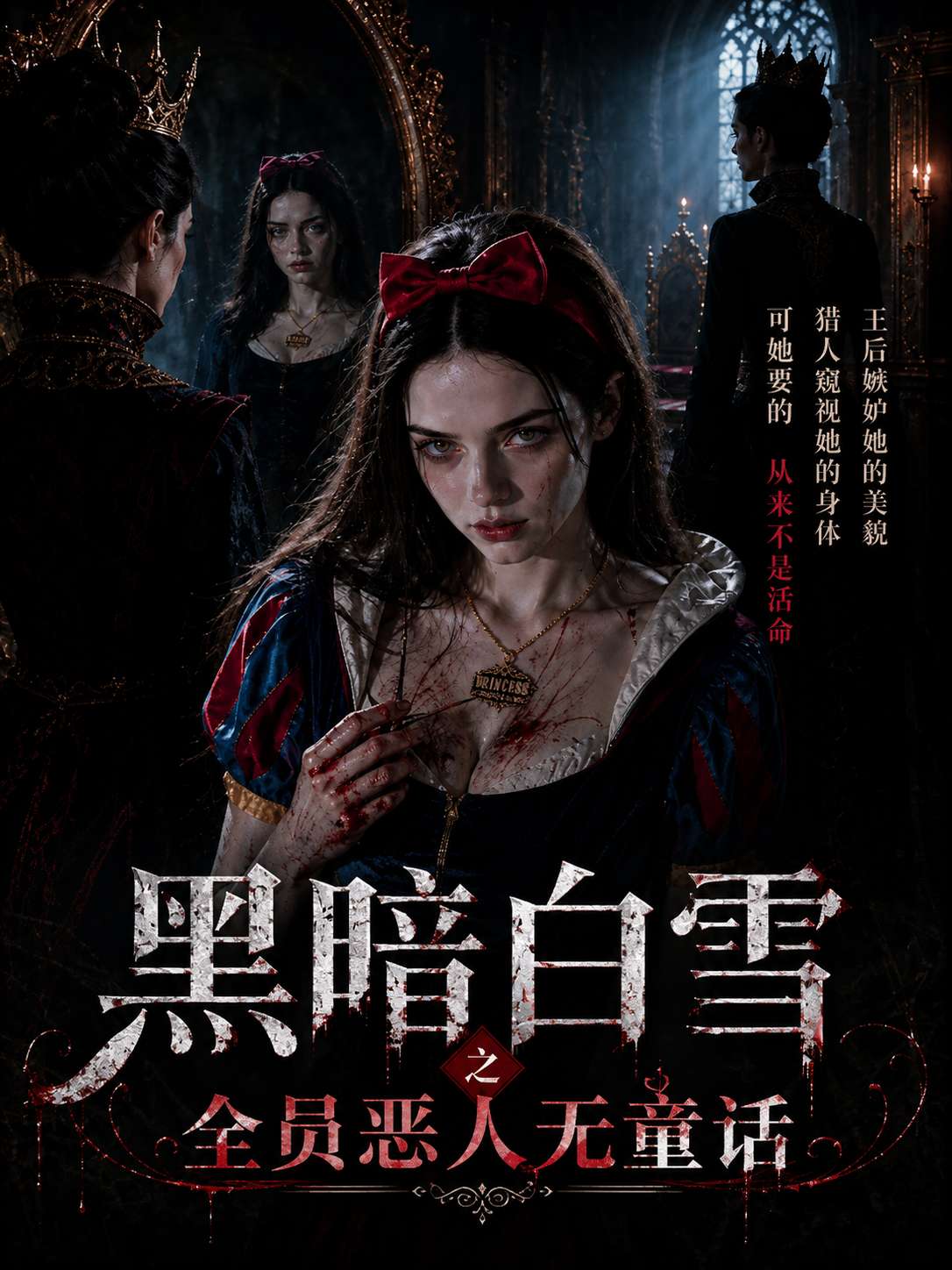 【AI成人短】黑暗白雪之全员恶人无童话