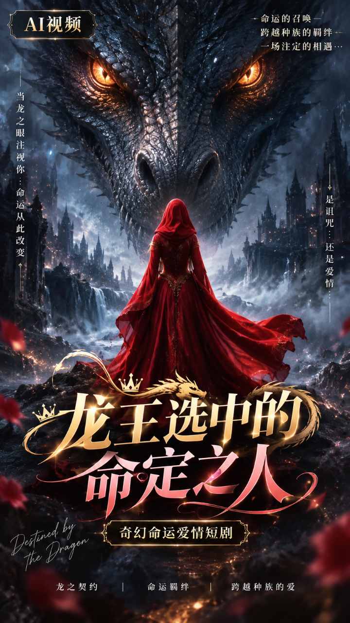 【AI成人视频】龙王选中的命定之人 神秘契约开启一段奇幻命运之旅